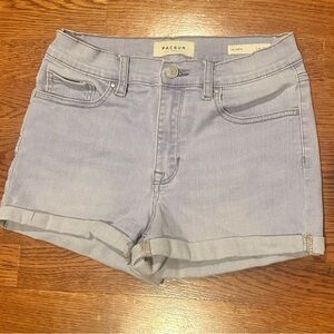 PacSun Women's Soft Blue Jean Shorts